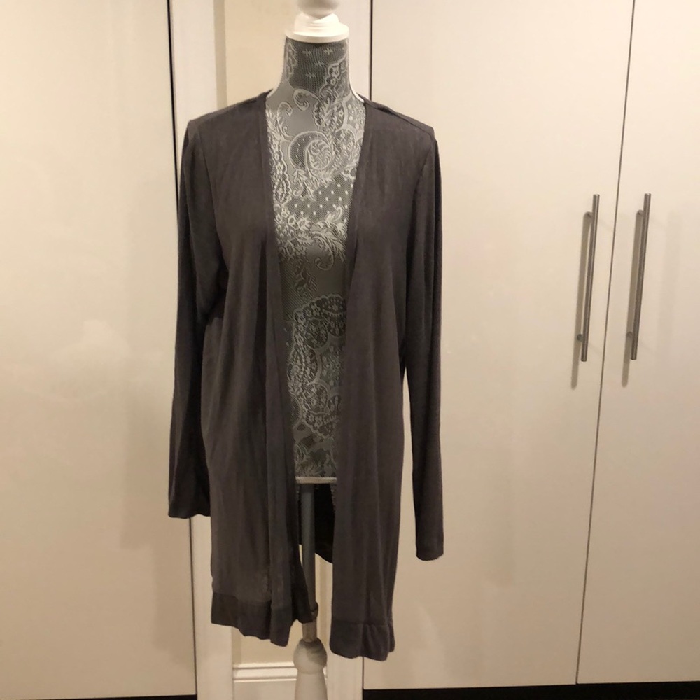 Linen grey light jacket